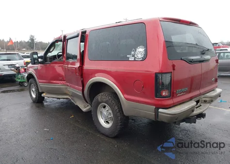 2003 Ford Excursion Eddie Bauer z USA, uszkodzony, nr VIN 1FMSU45P73ED48388